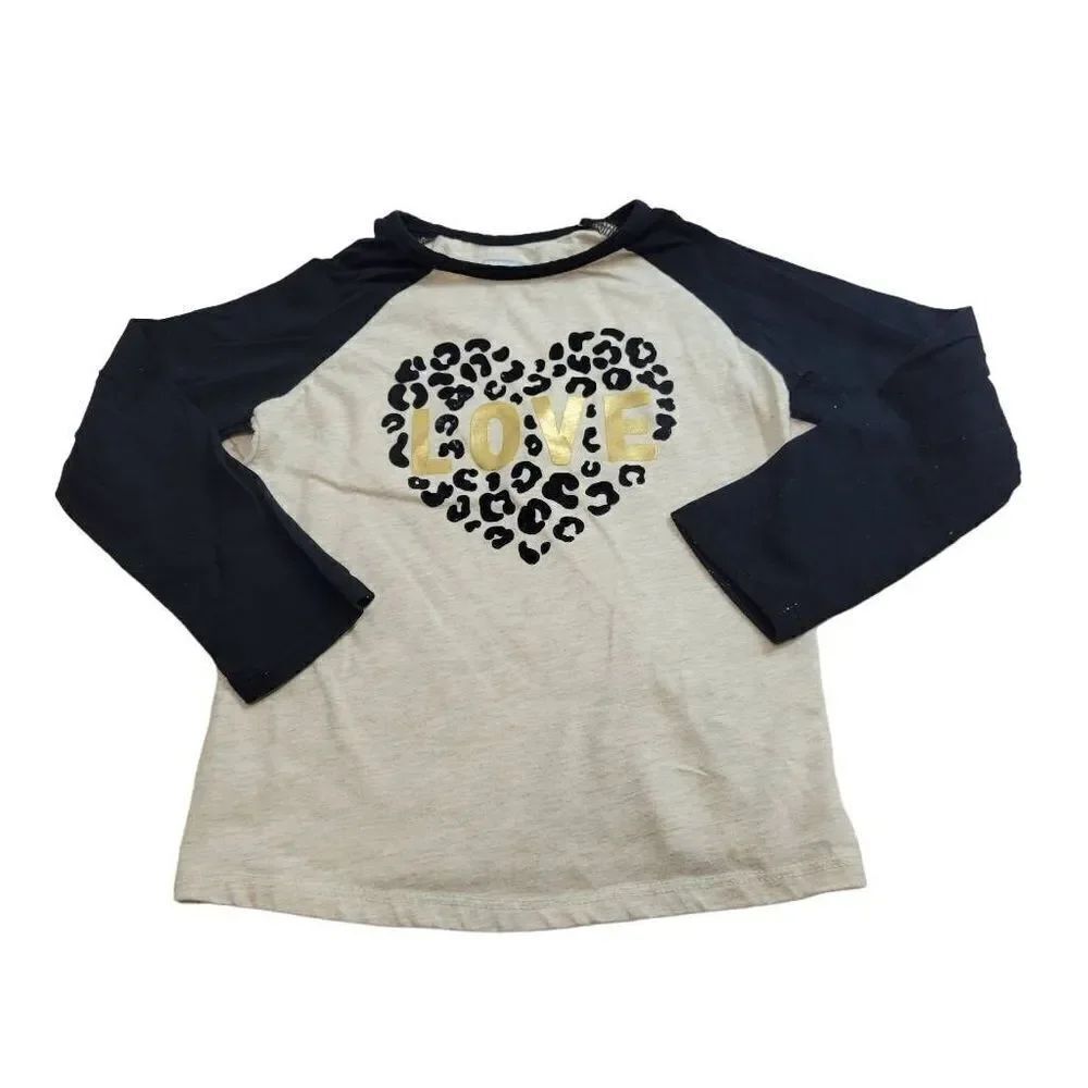 Garanimals leopard love shirt 4T